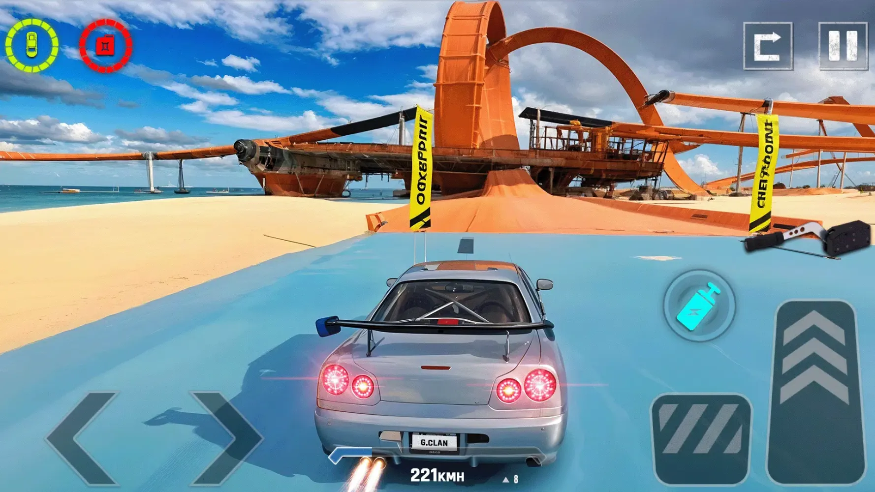 Mega Ramp City: GT Car Stunt應用截圖