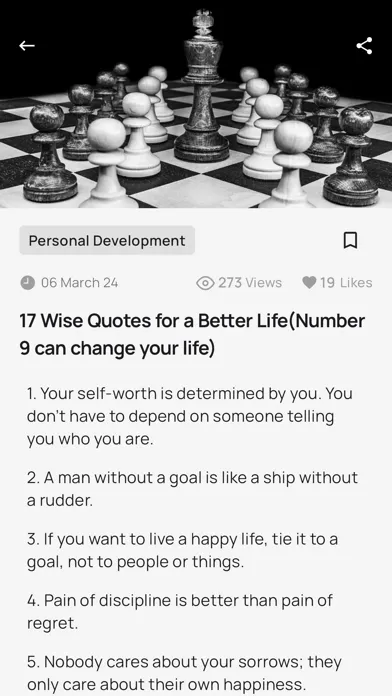 ภาพหน้าจอของ Self Development Articles - RD
