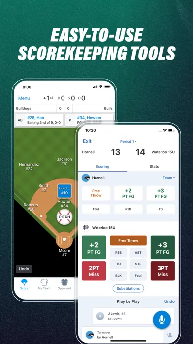 Ảnh chụp màn hình của GameChanger