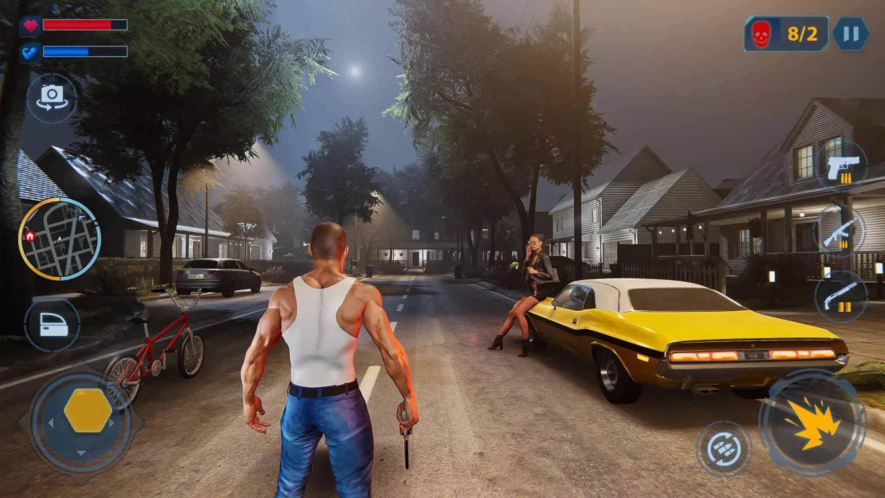 Zrzuty ekranu Gangster Sim 3D Car thief game