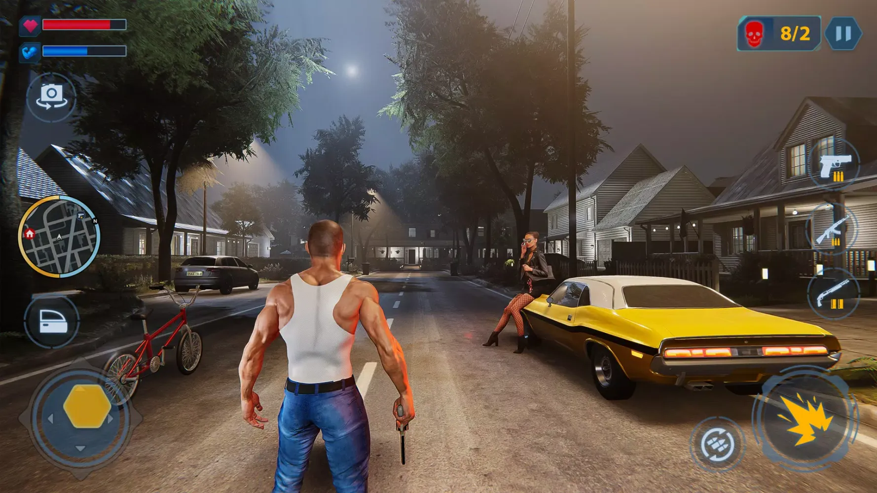 Zrzuty ekranu Gangster Sim 3D Car thief game