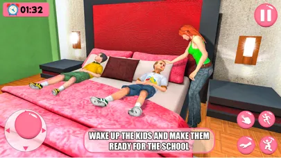 Ảnh chụp màn hình của Single Mom Life Simulator Game