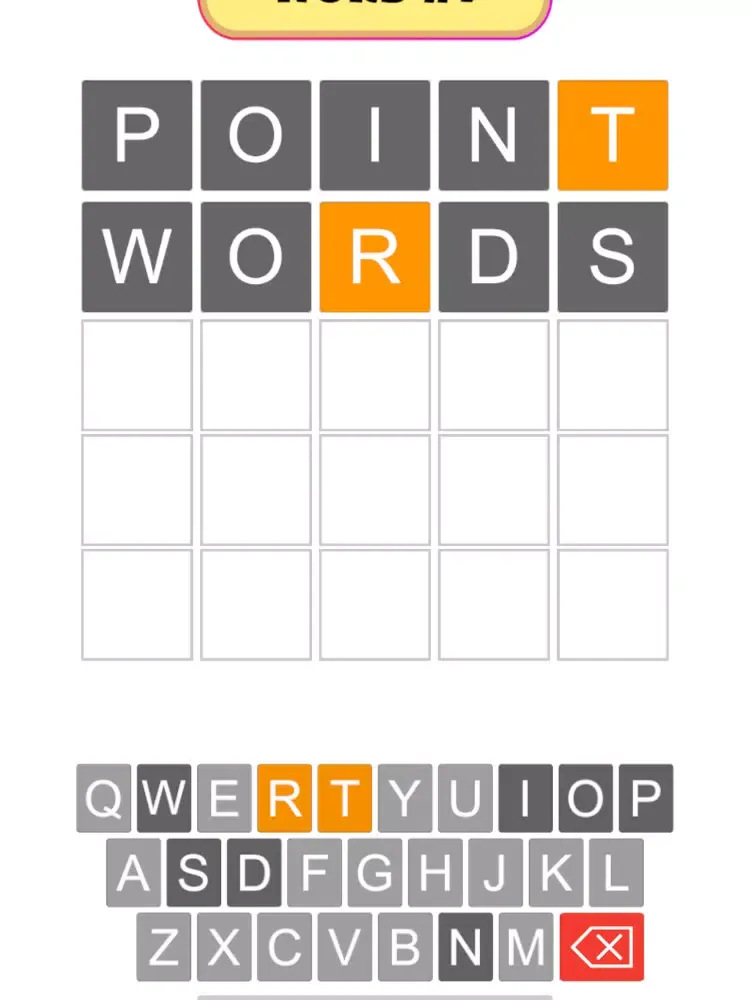 Ảnh chụp màn hình của Word Master!! iPad 