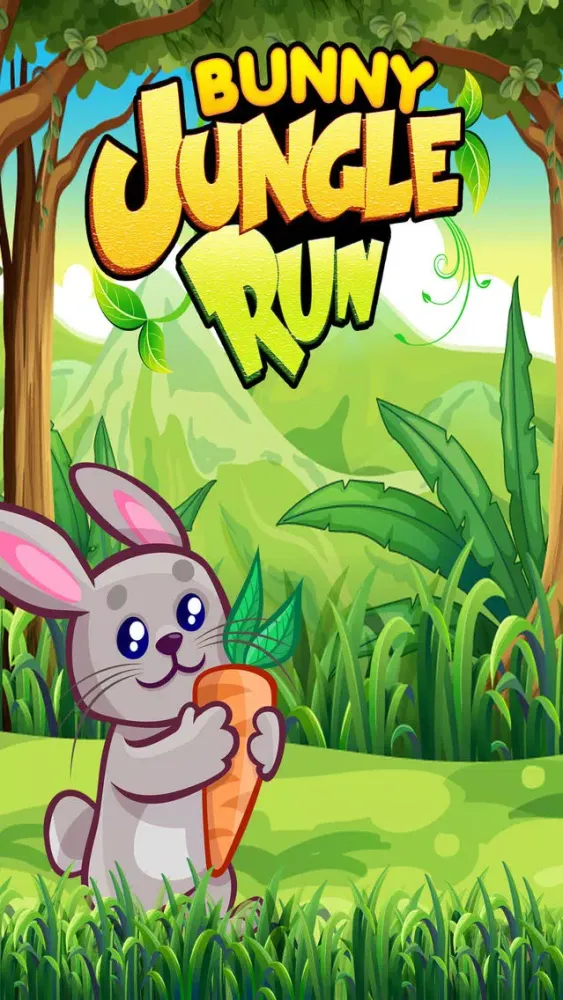 ภาพหน้าจอของ Bunny Jungle Run Adventure