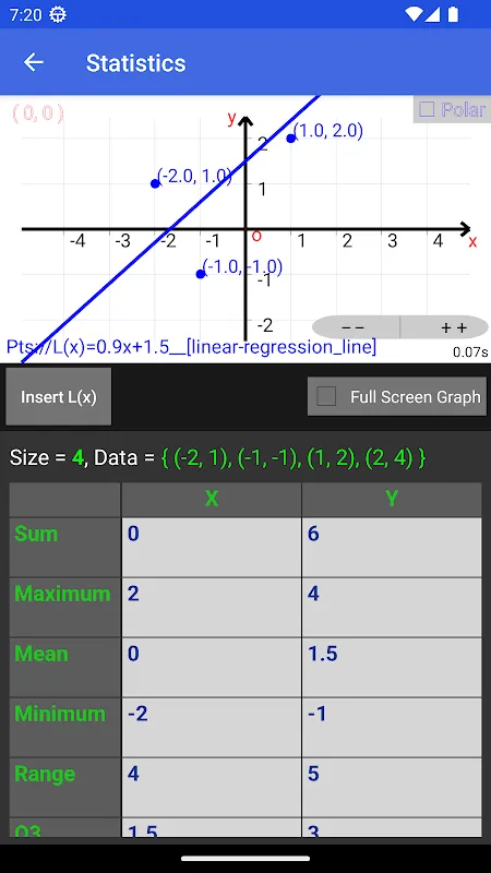 Screenshot di Complex Number Calculator