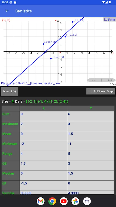 Screenshot di Complex Number Calculator