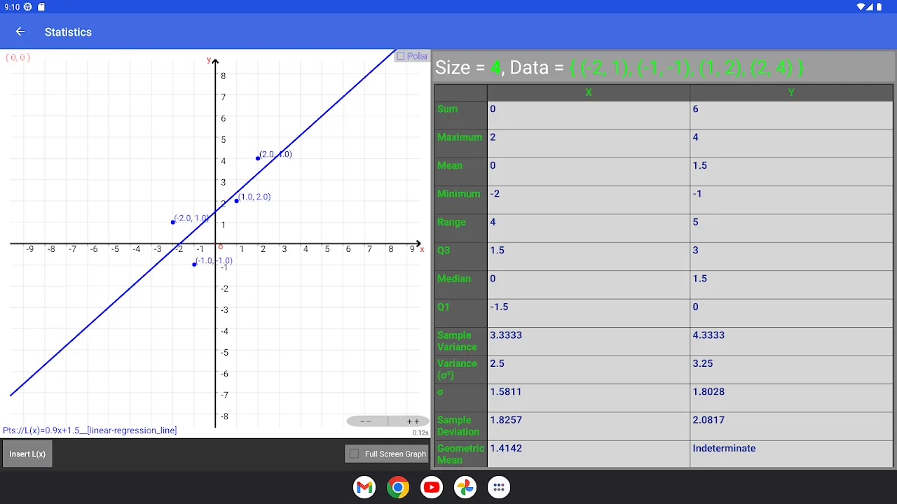 Screenshot di Complex Number Calculator