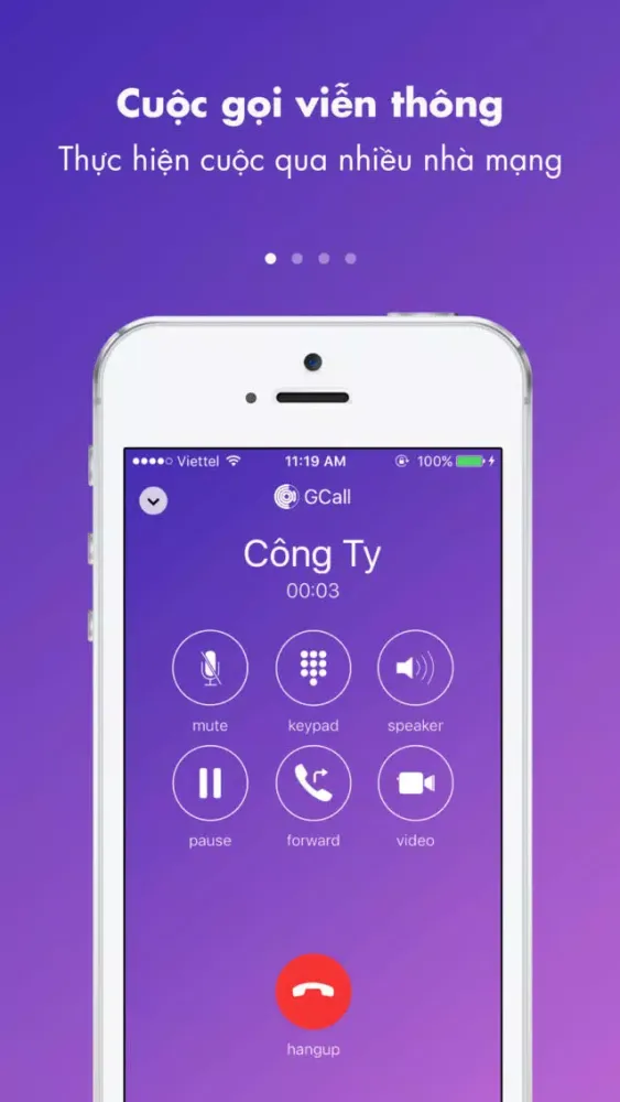 GCall Softphone Ekran Görüntüleri
