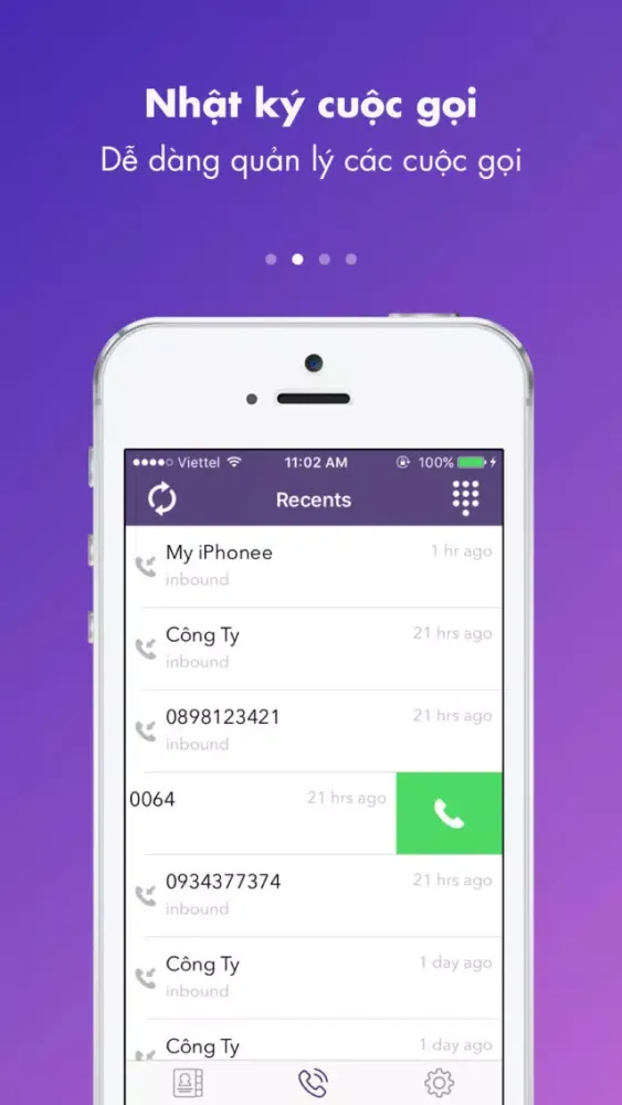 GCall Softphone Ekran Görüntüleri
