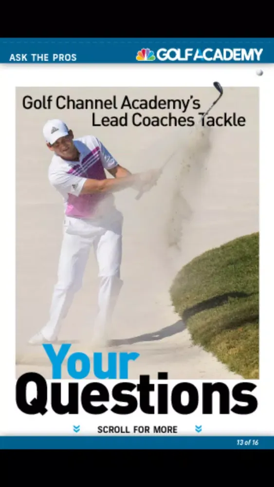 تصاویر Golf Channel Academy Magazine