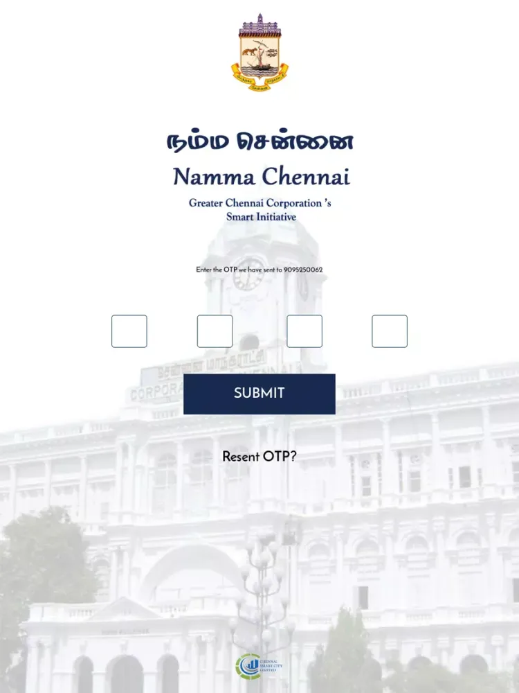 Namma Chennai - GCC iPad  Screenshots