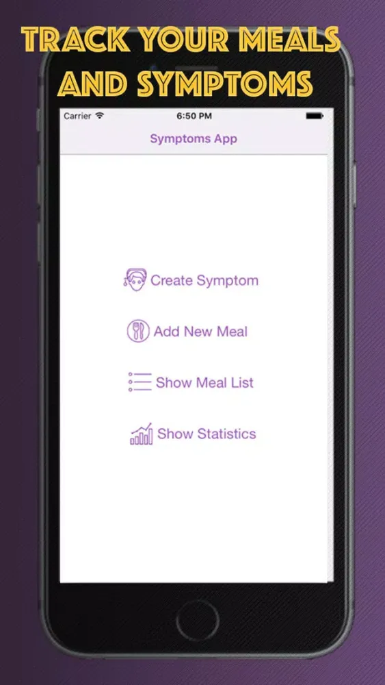 Symptoms Tracker App स्क्रीनशॉट