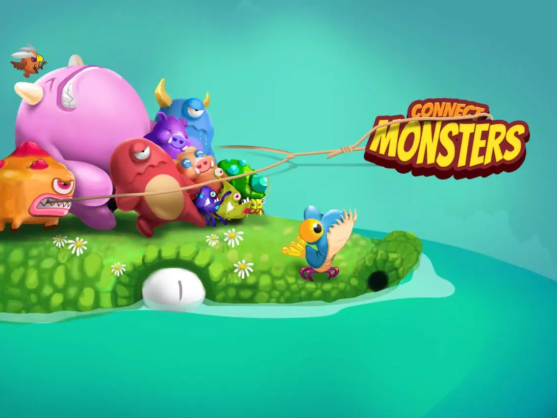 Tangkapan skrin Connect Monsters iPad 