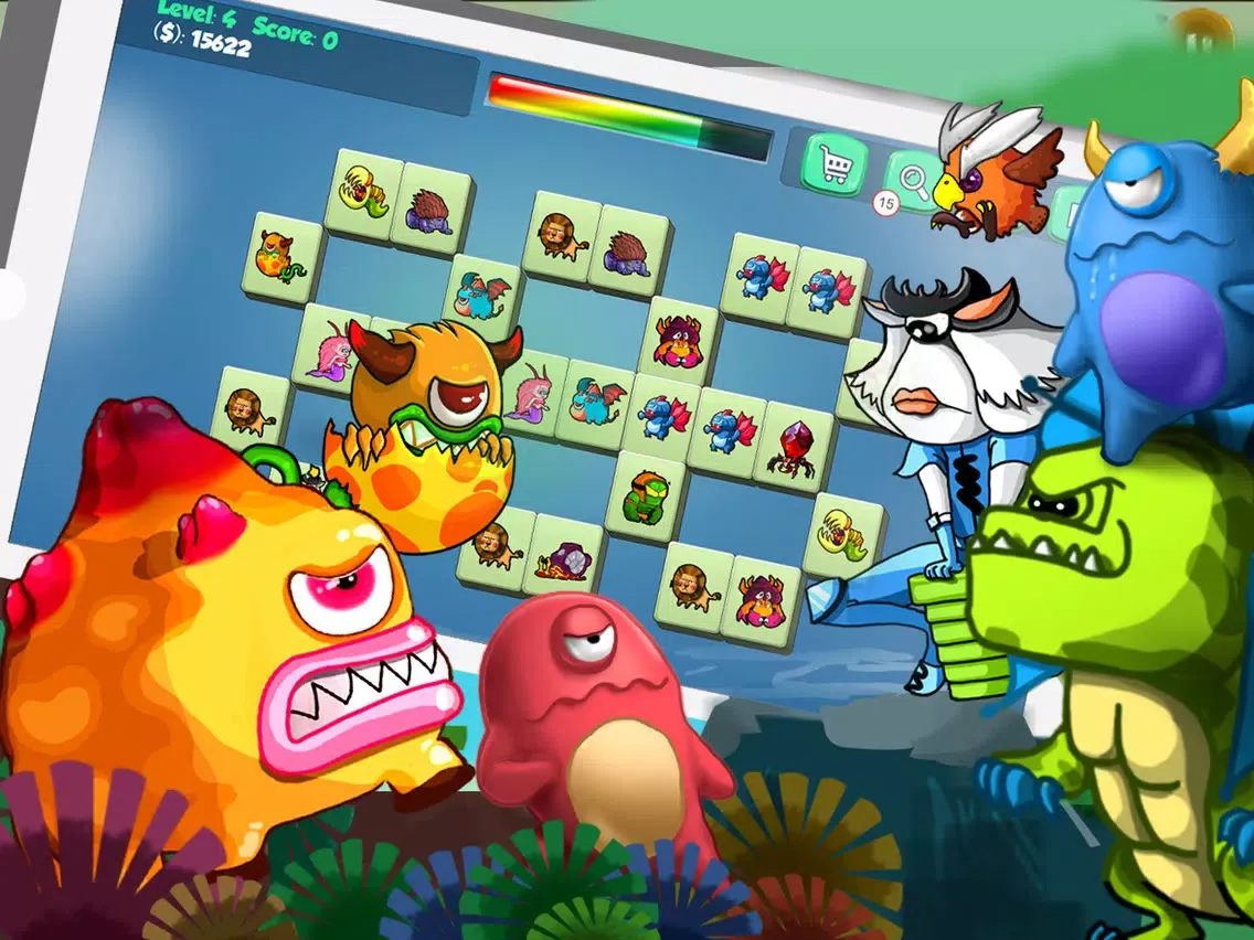 Tangkapan skrin Connect Monsters iPad 