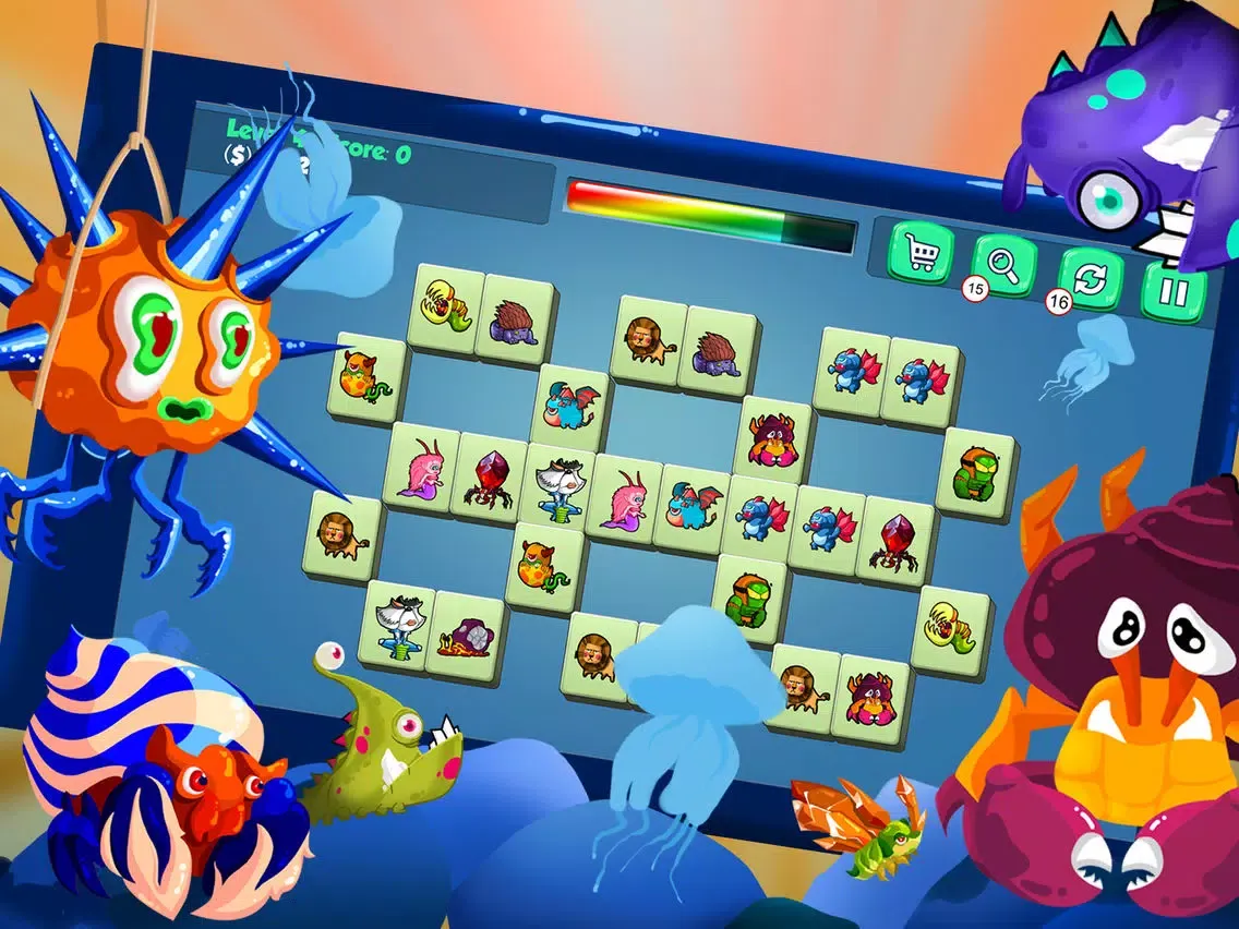 Tangkapan skrin Connect Monsters iPad 