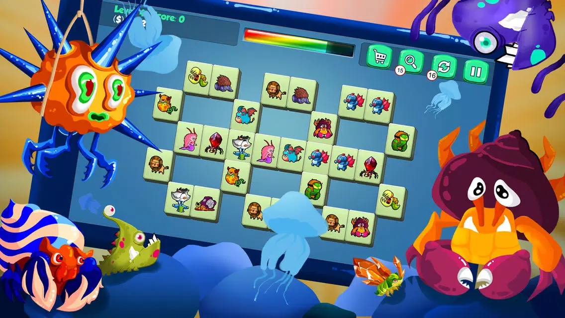 Tangkapan skrin Connect Monsters