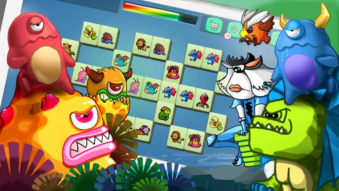 Tangkapan skrin Connect Monsters