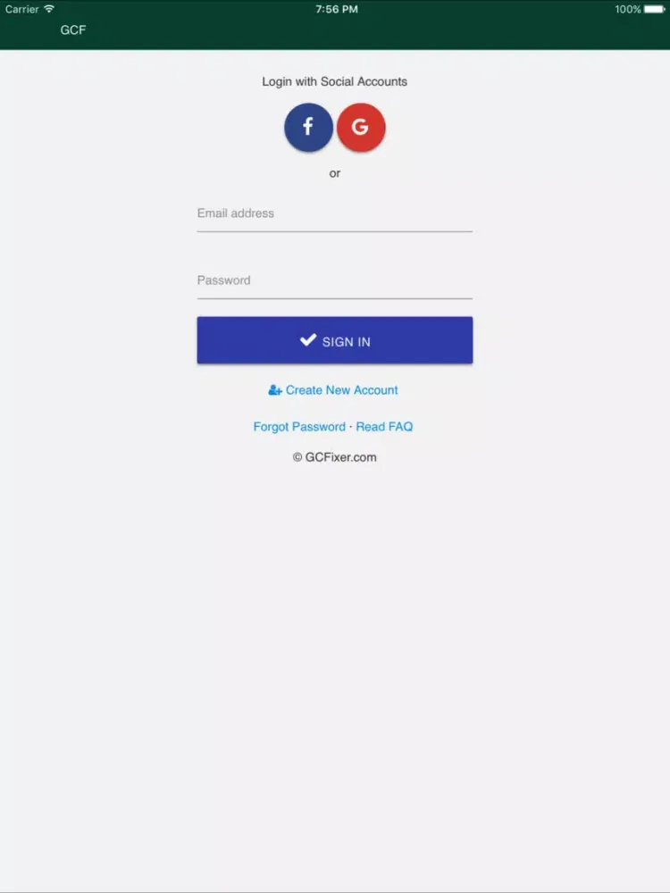 Скриншоты GCFixer iPad 