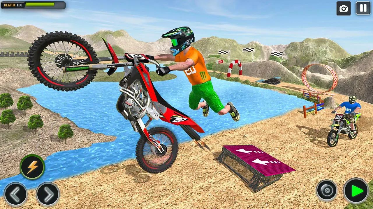 Capturas de pantalla de Bike Game 3D: Motocross Skills