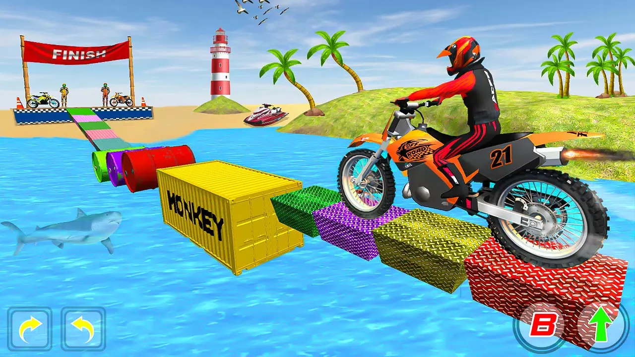 Capturas de pantalla de Bike Game 3D: Motocross Skills