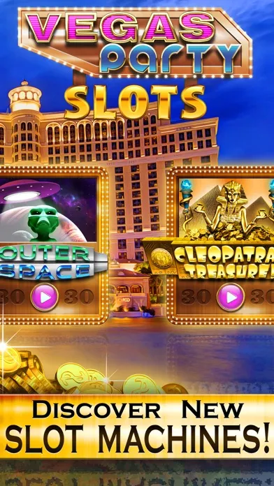 ภาพหน้าจอของ Vegas Party Casino Slots VIP Vegas Slot Machine Games - Win Big Bonuses in the Rich Jackpot Palace Inferno!