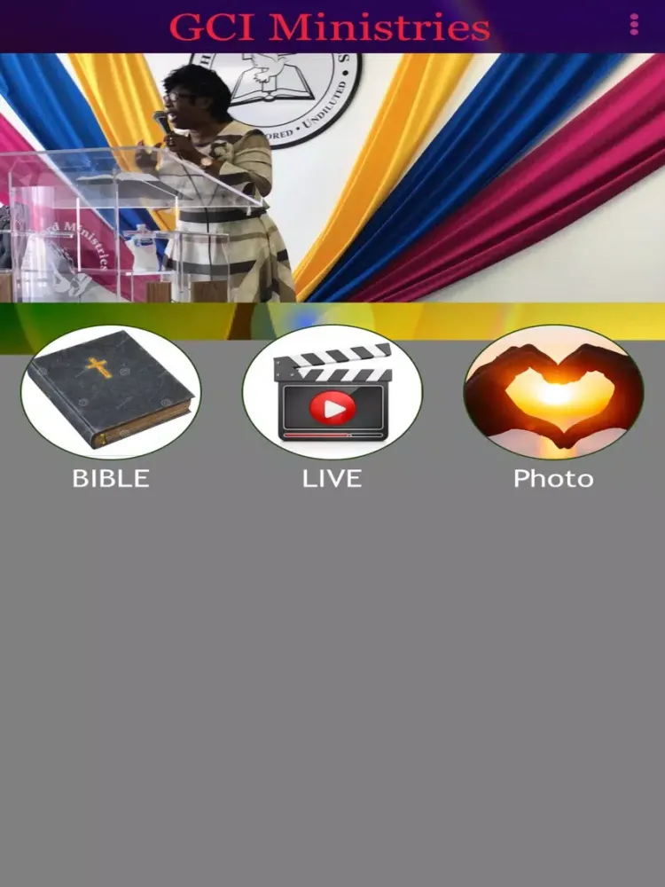 GCI Ministries iPad  Screenshots