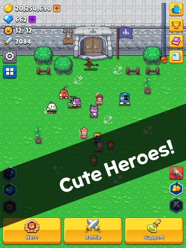 Baby Hero: Offline Idle Merger iPad  Screenshots
