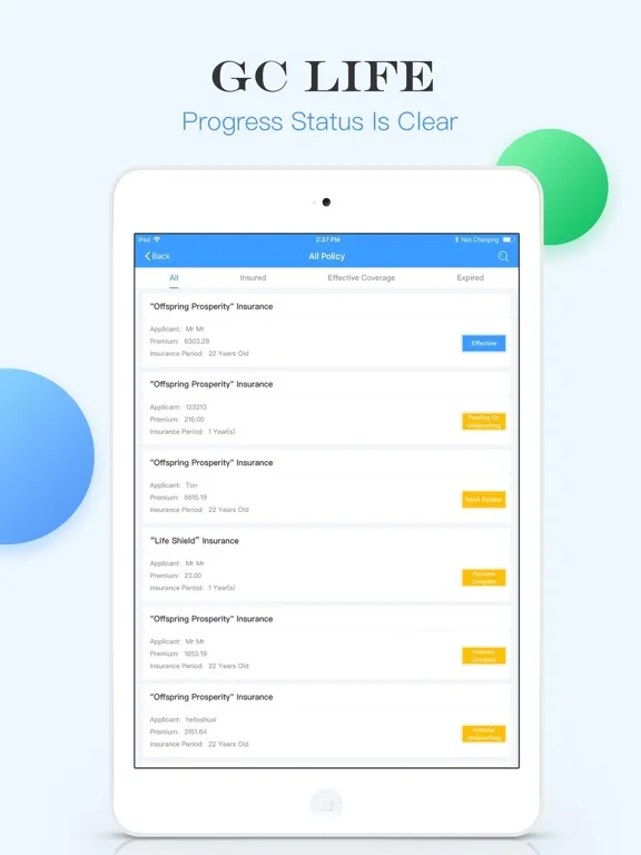 GC-Life iPad  स्क्रीनशॉट