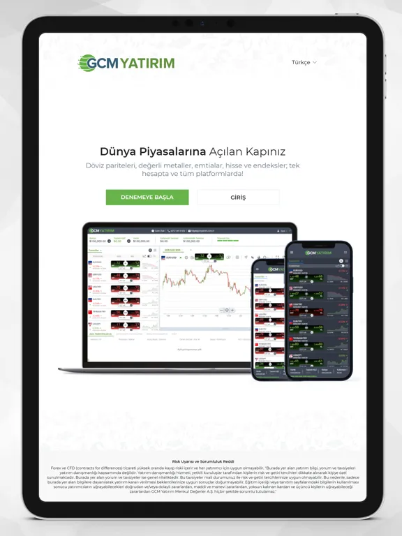 GCM Trader iPad  스크린샷