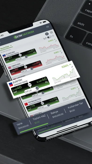 GCM Trader 스크린샷