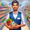 Supermarket Simulator Game- 3D