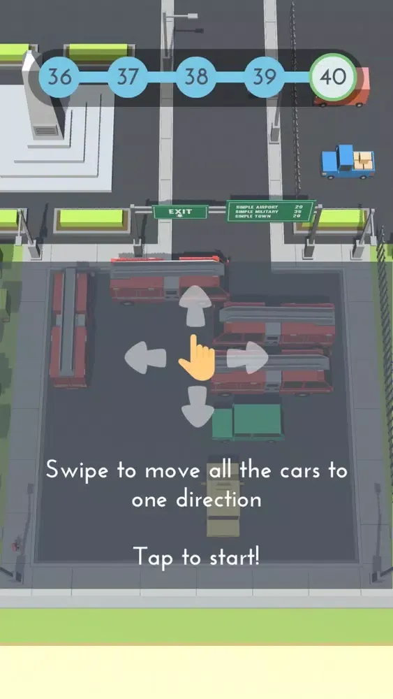 Tangkapan layar Parking Exit!