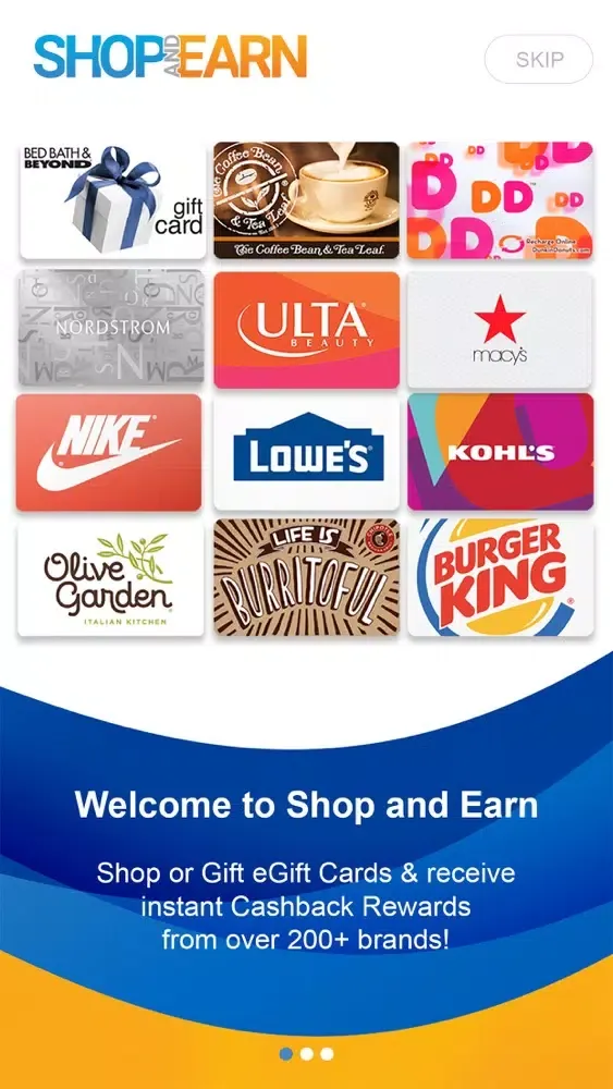 Tangkapan skrin Shop and Earn Rewards