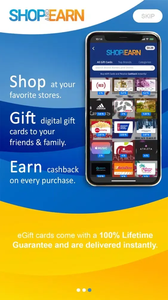Tangkapan skrin Shop and Earn Rewards