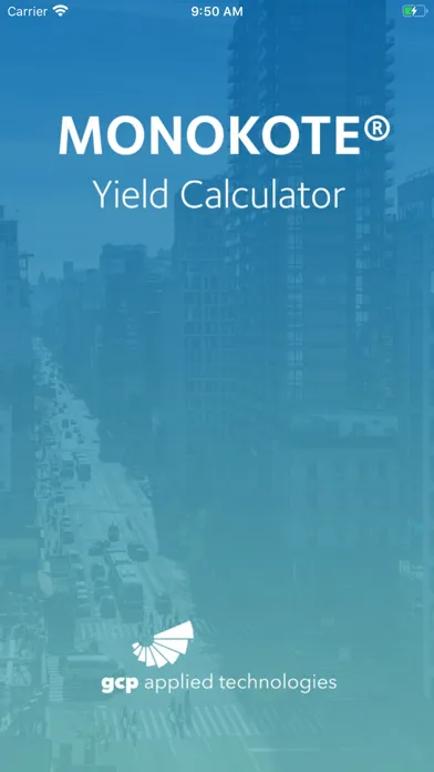 Скриншоты Monokote® Yield Calc