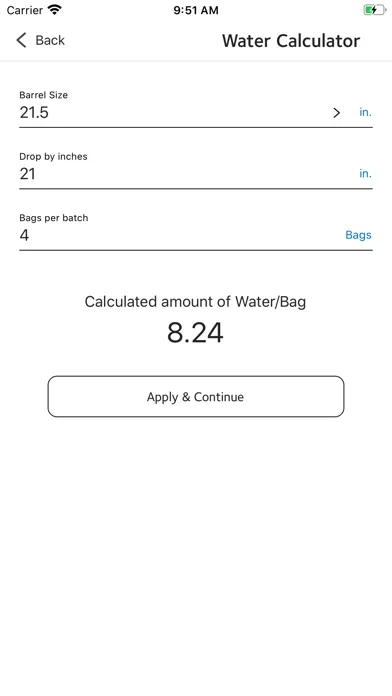 Скриншоты Monokote® Yield Calc