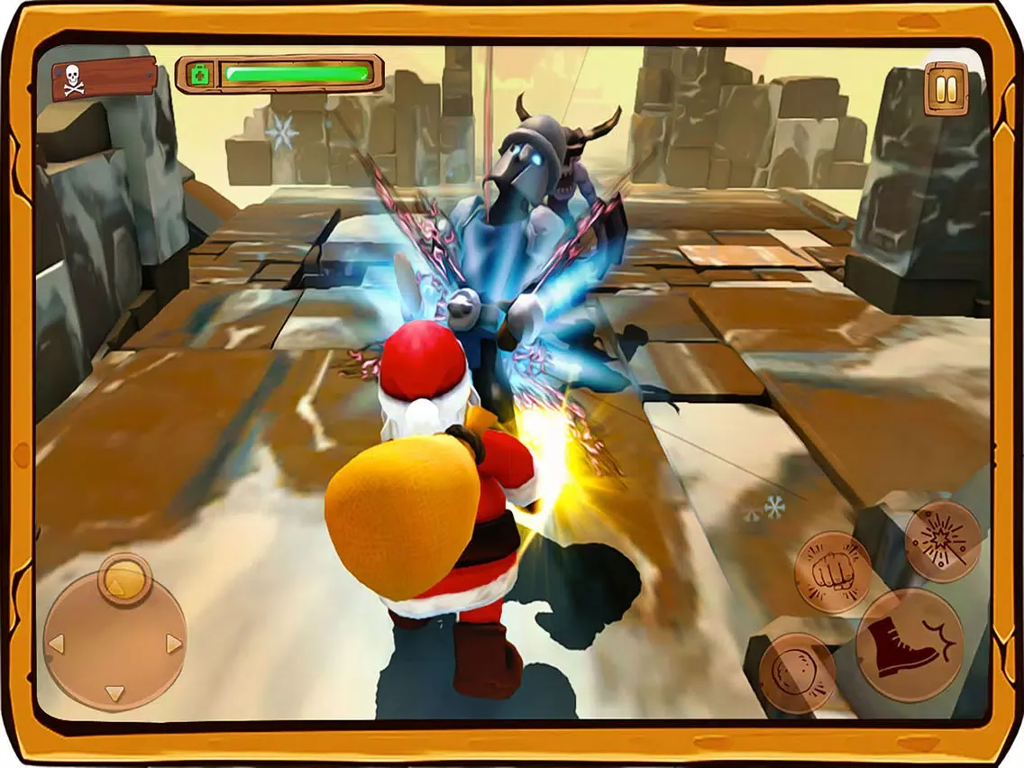 Santa Vs Monsters The Battle iPad  Screenshots