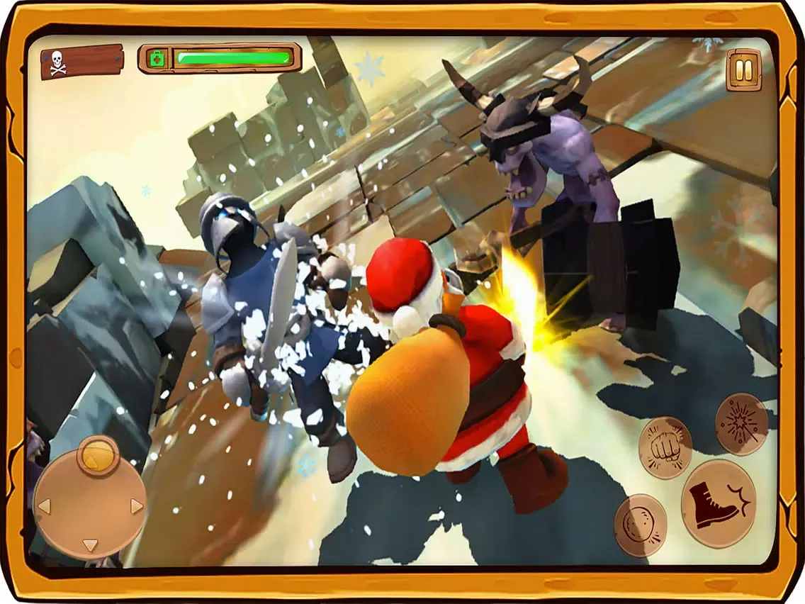 Santa Vs Monsters The Battle iPad  Screenshots
