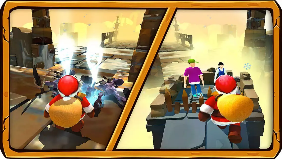 Santa Vs Monsters The Battle Screenshots
