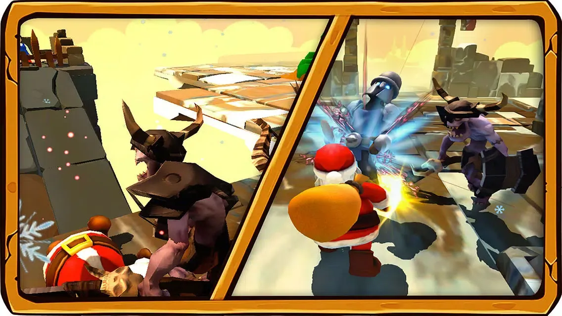 Santa Vs Monsters The Battle Screenshots