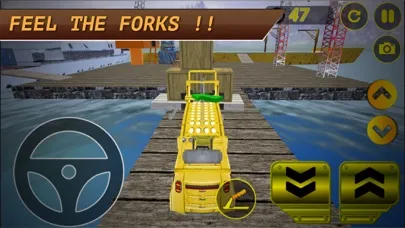 Ảnh chụp màn hình của Drive Forklift Transport Driver Sim 3D