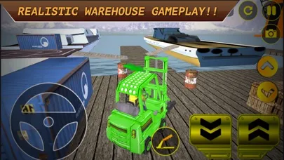Ảnh chụp màn hình của Drive Forklift Transport Driver Sim 3D