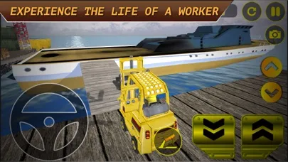 Ảnh chụp màn hình của Drive Forklift Transport Driver Sim 3D