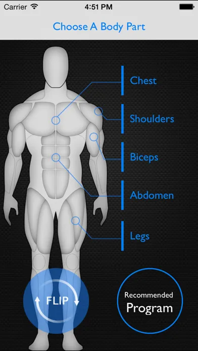 Capturas de tela do Fitness Body