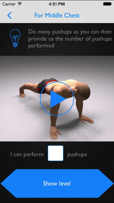 Capturas de tela do Fitness Body