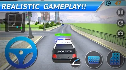 Mafia Thief vs Police Car Drive Sim 3D سکرین شاٹس