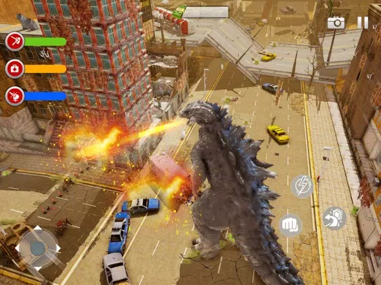 Godzilla Kong - Kaiju Rampage iPad  سکرین شاٹس