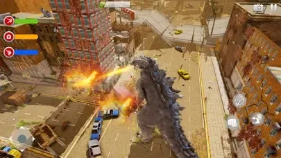 Tangkapan skrin Godzilla Kong - Kaiju Rampage
