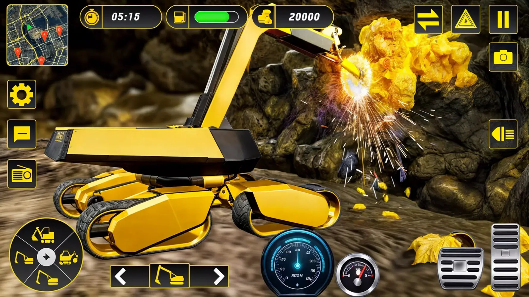 Tangkapan skrin Sand Excavator Simulator 3D