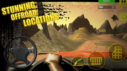 Mountain Drive Pickup Driving Sim 3D Screenshots